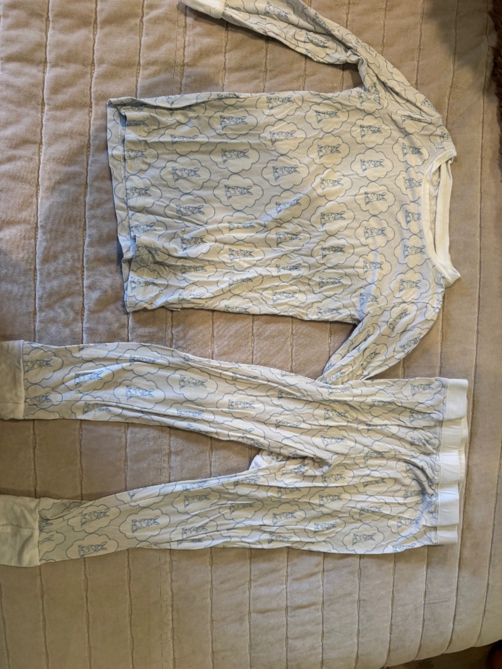 The Uptown Baby bunny pjs